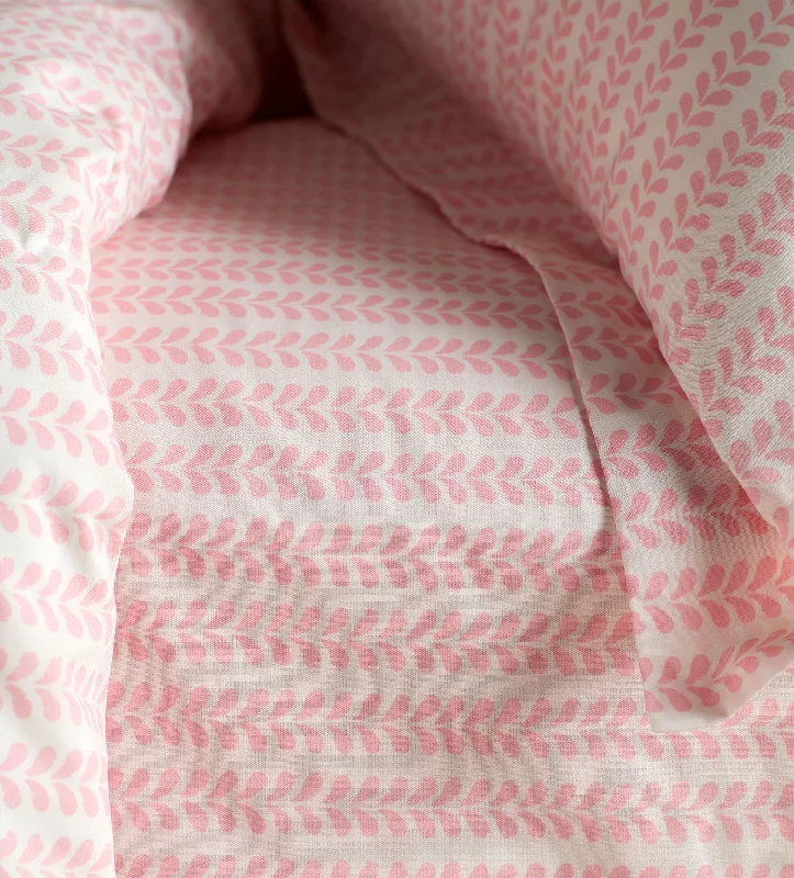 Fitted Sheets with Reinforced Corners for Long - Lasting UseMolly Mahon Pink Bindi 100% Cotton Fitted Sheet