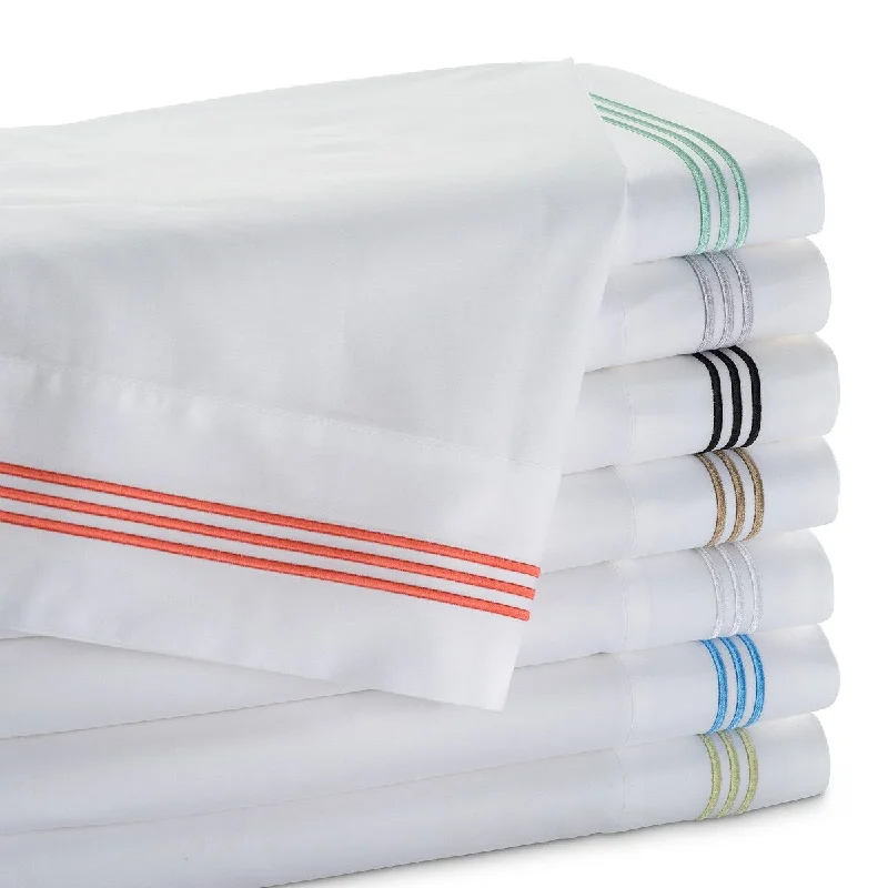 Fitted Sheets with Reinforced Corners for Long - Lasting UseSateen Deep Pocket Concierge Hotel Collection Sheet Set