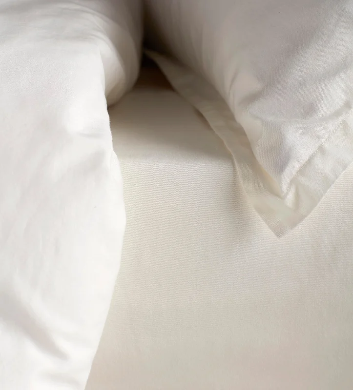 Organic Flannel Sheets for a Natural and Warm SleepCream Super Soft 100% Cotton Fitted Sheet