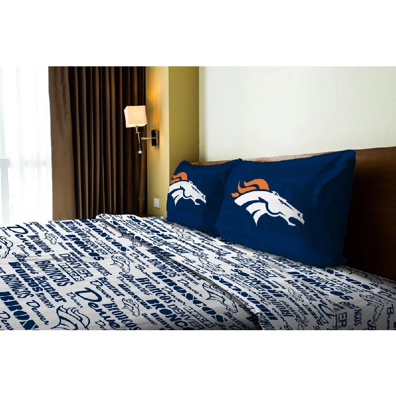 Linen - Cotton Blend Sheets for a Natural and Versatile OptionThe Northwest Co - NFL 821 Broncos