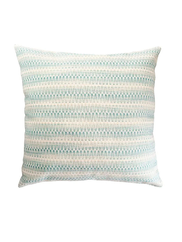 Feather Pillows for a Luxurious SleepSummer Twist Aqua 20x20 Indoor Outdoor Pillow