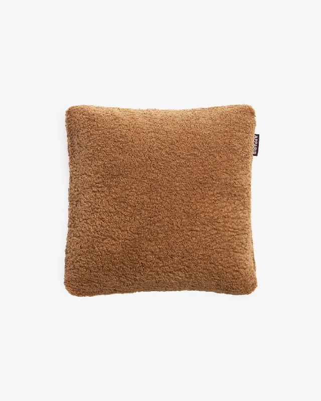 Cooling Pillows for Hot SleepersBrenn Bouclette Pillow Hazelnut