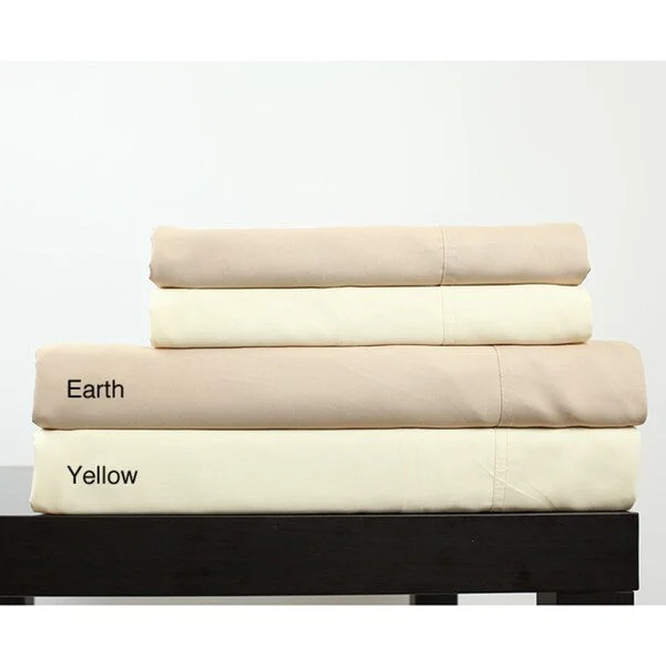 Wrinkle - Free Polyester Sheets for a Low - Maintenance BedRayon from Bamboo Sheet Set