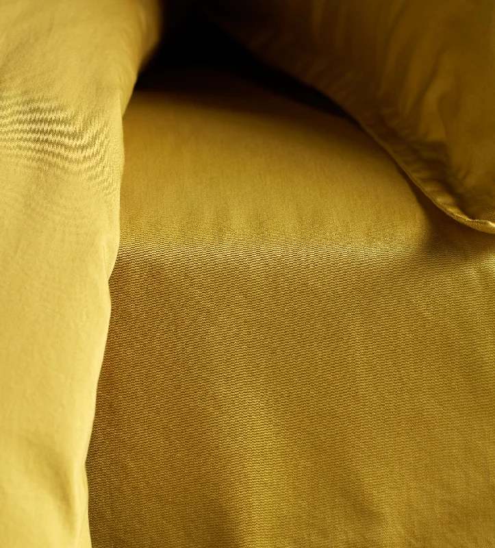 Linen - Cotton Blend Sheets for a Natural and Versatile OptionChartreuse Super Soft 100% Cotton Fitted Sheet