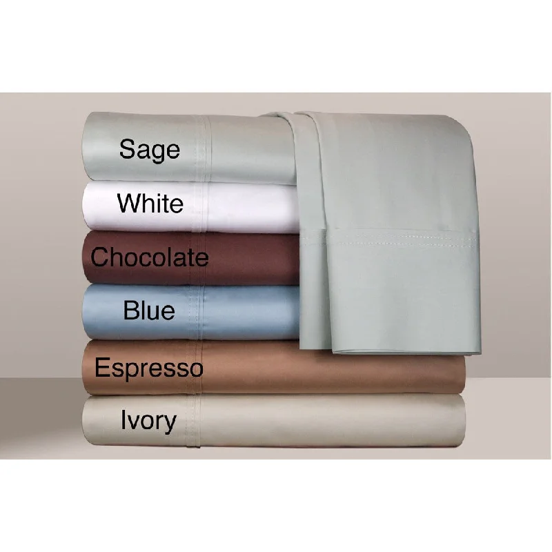 King - Size Sheet Sets with a Decorative Pillow SetEgyptian Cotton Extra Deep Pocket 500 Thread Count Sheet Set