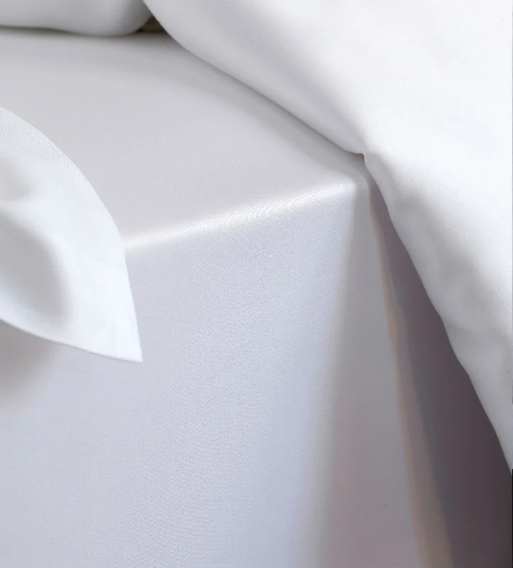 Jersey - Knit Sheets for a Comfortable and Casual BedWhite Super Hero 100% Cotton 1000 Thread Count Fitted Sheet