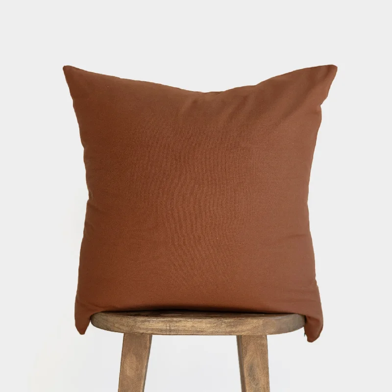 Plush Pillows for a Cozy BedRust Basics - 18" | 22" | 26" | 12x20"