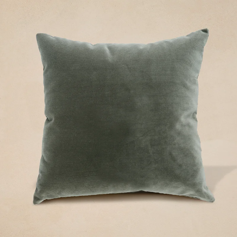 Silk Pillows for Smooth Skin and HairFaux Mohair 'Sage' Throw Pillow