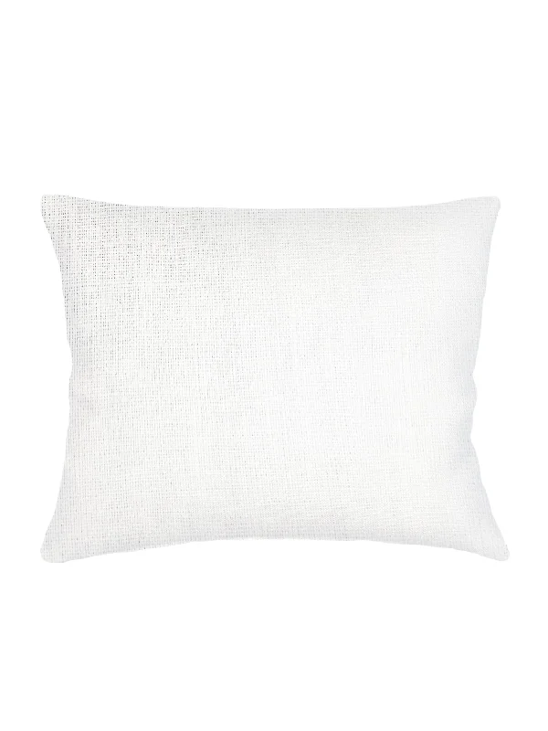 Lumbar Support Pillows for Car SeatsSo Soft Linen Bright White Dutch Euro Pillow 28x36