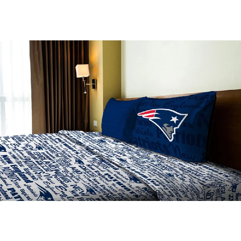 Organic Flannel Sheets for a Natural and Warm SleepNFL 820 Patriots Anthem Twin Sheet Set