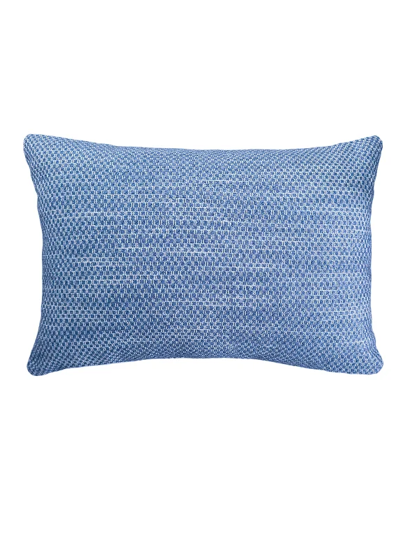 Adjustable Pillows for Customized ComfortDeep Sea Blue 14x20 Indoor Outdoor Pillow