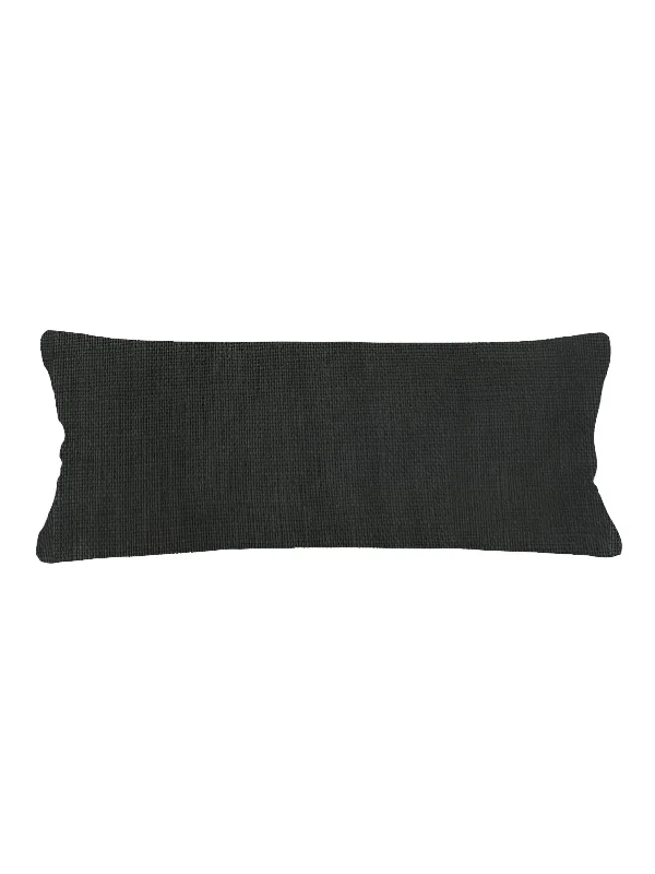 Lumbar Support Pillows for Car SeatsSo Soft Linen Black Body Pillow