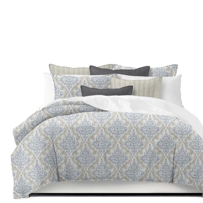 Ombre - colored duvet covers with a gradient effect for a trendy and unique styleAdira Taupe Bedding