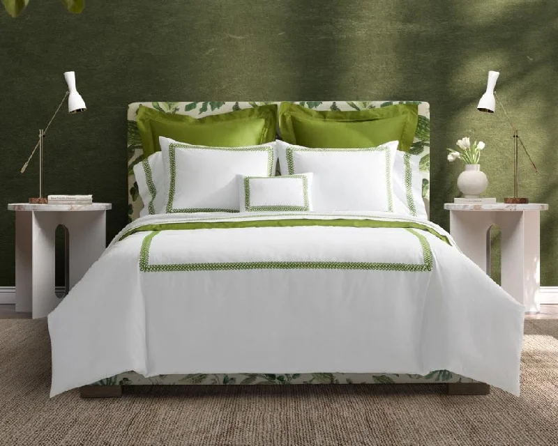 Full - size duvet covers suitable for full - sized beds in guest rooms or small bedroomsAstor Braid | Duvet Cover