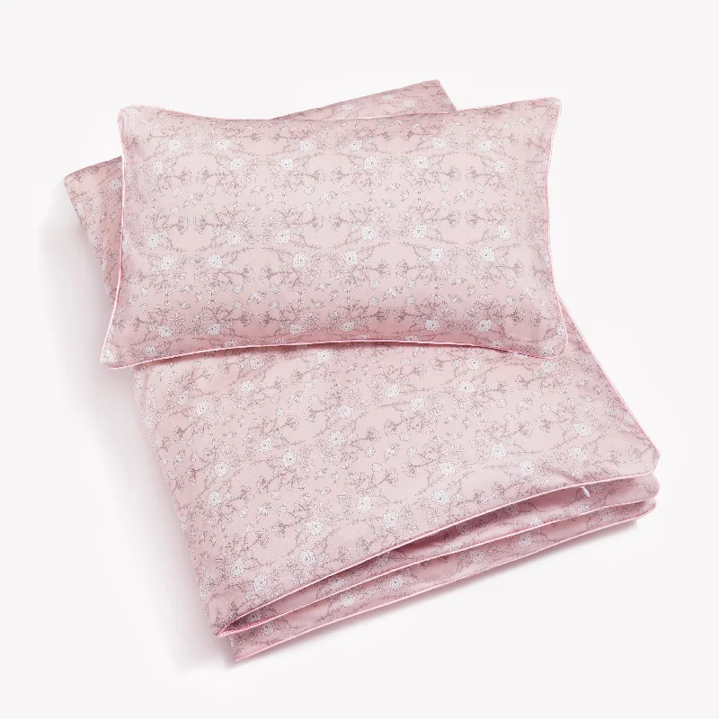 King - size duvet covers to fit large king - sized beds perfectlyBird's Song Toddler Duvet - Pink