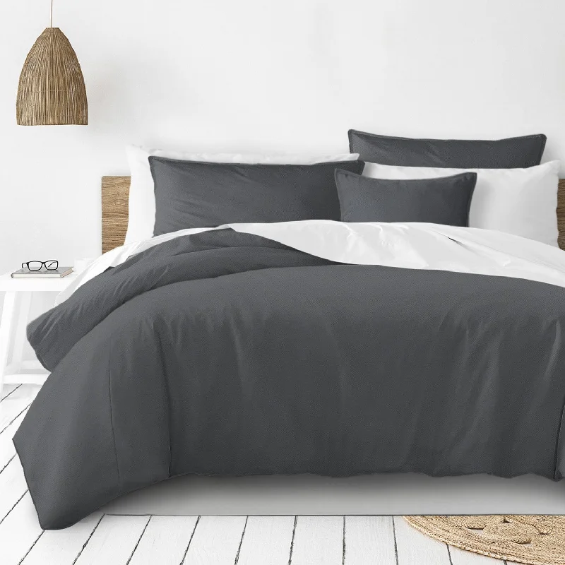 Abstract - designed duvet covers to add an artistic flair to the bedroomBraxton Gray Bedding