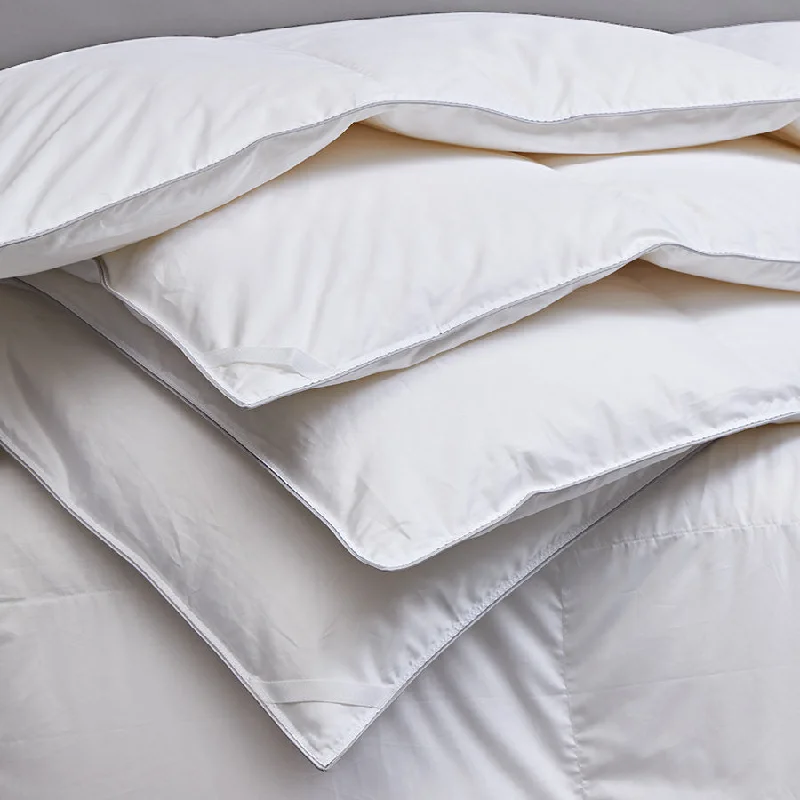 Anti - dust mite duvet covers to keep the sleep environment cleanBudapest 800 Loft Hungarian White Goose Down Duvet