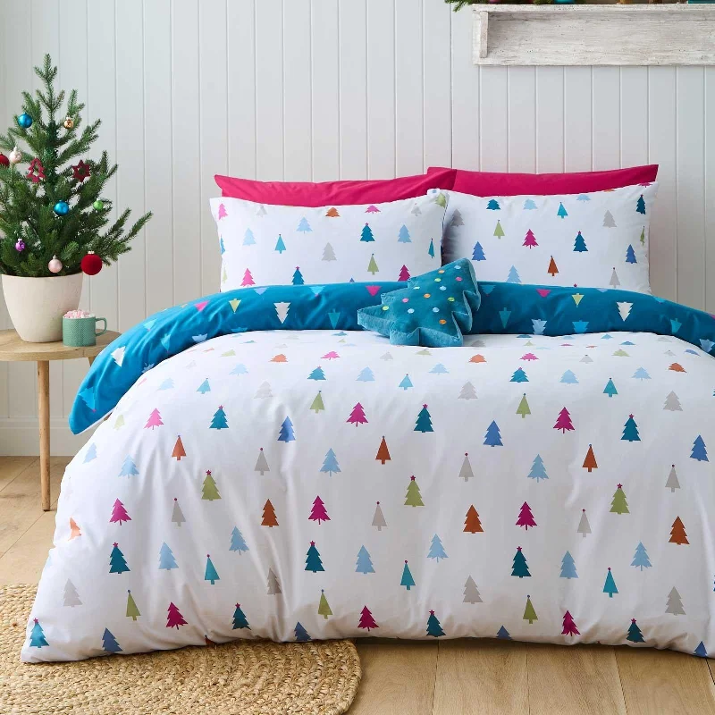 Light - blocking duvet covers for a better sleep during the dayChristmas Tree Duvet Cover Set