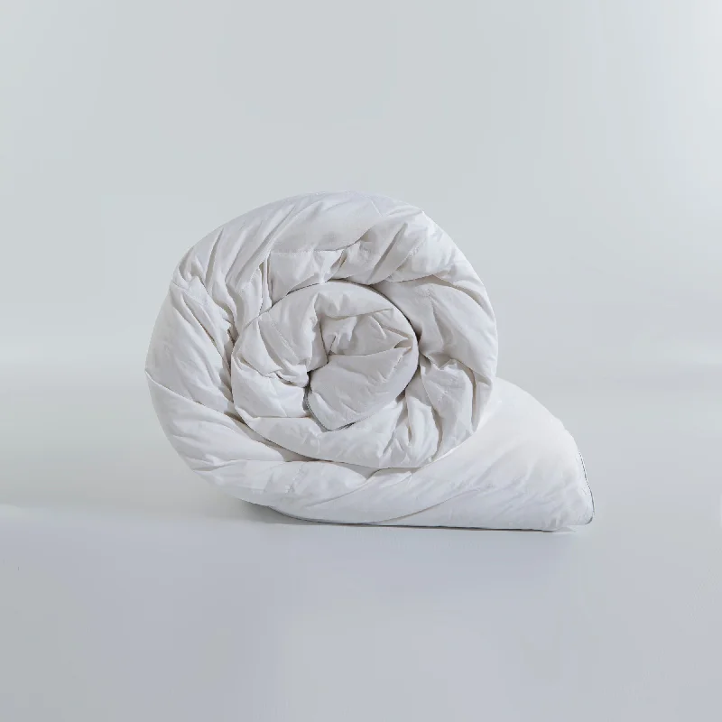 Embroidered duvet covers with intricate needlework for a luxurious touchEdelweiss Hungarian Goose Down Duvet