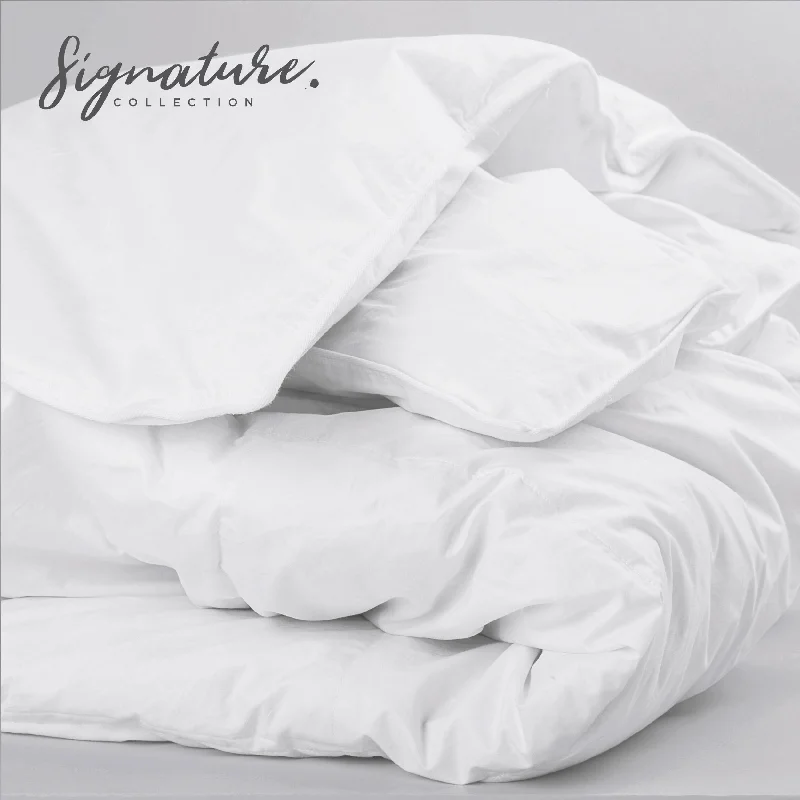 Egyptian cotton duvet covers for a luxurious and soft feelHungarian White Goose Down Duvet