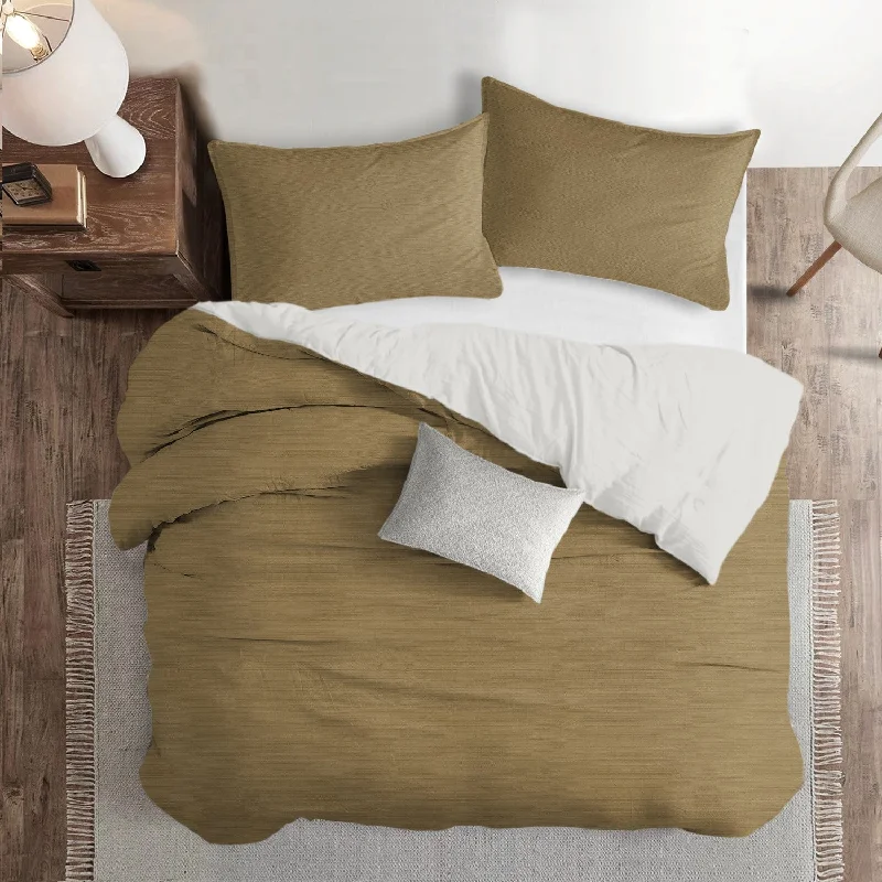 Duvet covers to pair with down comforters for maximum warmthNova Gold Bedding