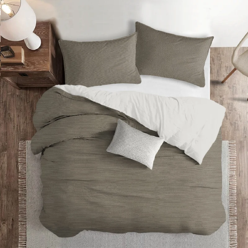 Value - for - money duvet covers that offer great quality at a reasonable priceNova Taupe Bedding