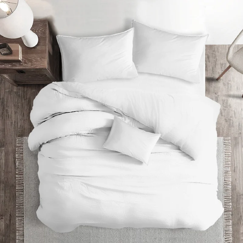 Hotel - quality duvet covers for a luxurious feel at homeSt Anne Pure White Bedding