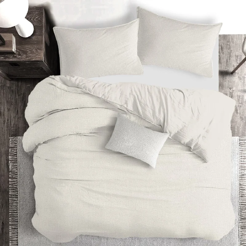 Budget - friendly duvet covers for first - time homebuyers or studentsSutton Pearl Bedding