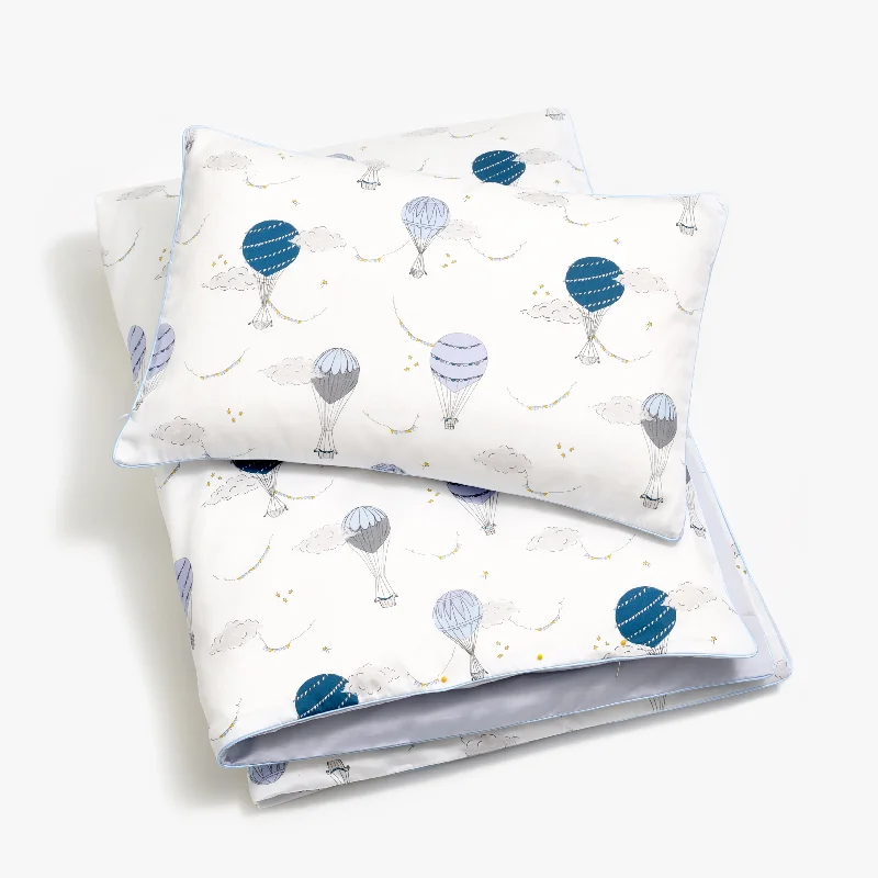 Queen - size duvet covers for standard queen - sized mattressesTouch The Sky Toddler Duvet - Blue