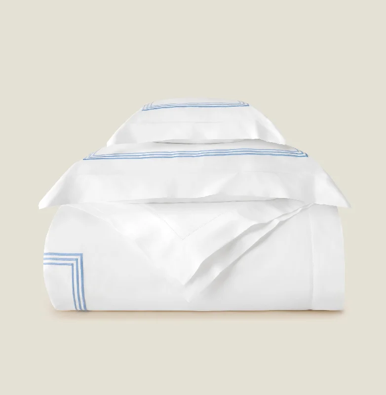 Expensive duvet covers with premium materials and artisanal craftsmanshipTre Righe Splendore Duvet Cover