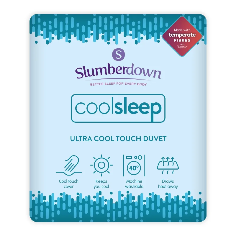 Duvet covers suitable for use with synthetic - filled comfortersUltracool Nylon Summer Duvet