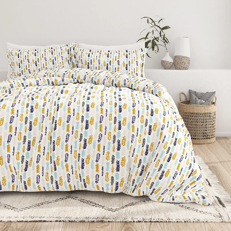 Value - for - money duvet covers that offer great quality at a reasonable priceWings Pattern 3-Piece Duvet Cover Set